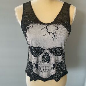 Scull Biker Shirt